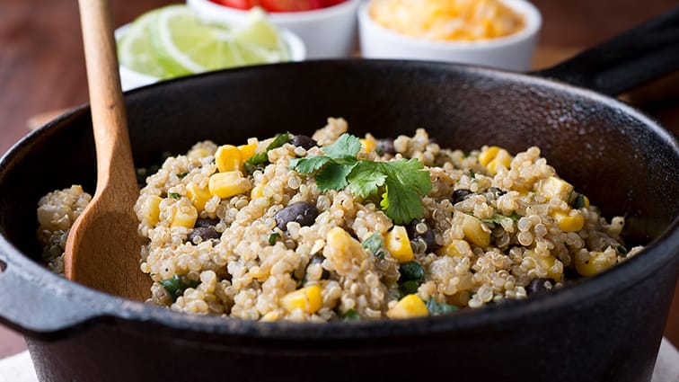 quinoa and black bean salad